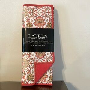 Ralph Lauren Reversible Drying Mats featuring Cherries